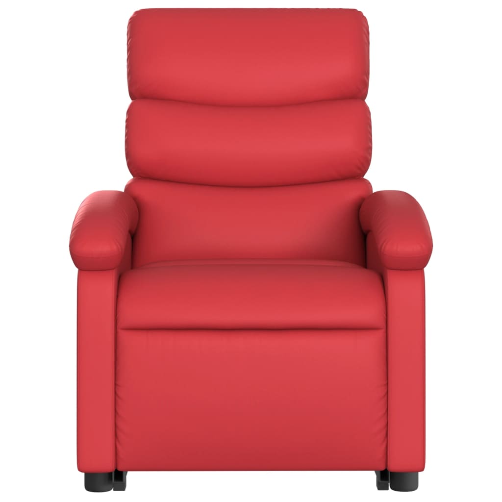 Sta-Op-Stoel Kunstleer Rood