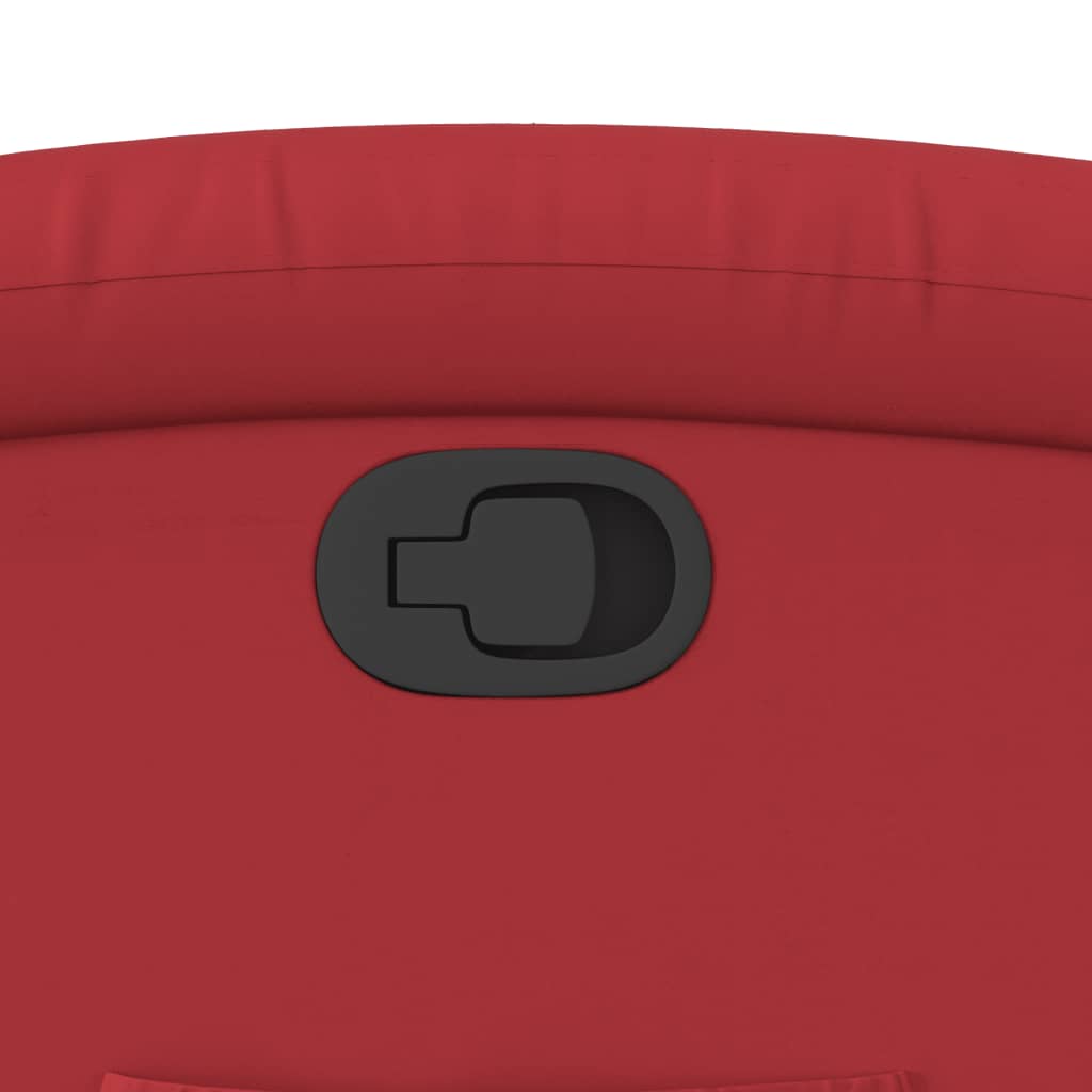 Sta-Op-Stoel Kunstleer Rood