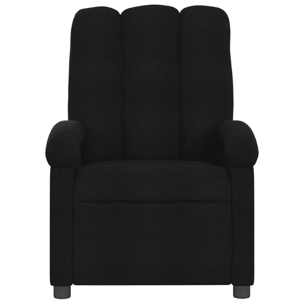 Massagestoel Stof Zwart