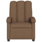 Massagestoel Stof Bruin