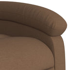 Massagestoel Stof Bruin