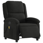 Massagestoel Stof Zwart