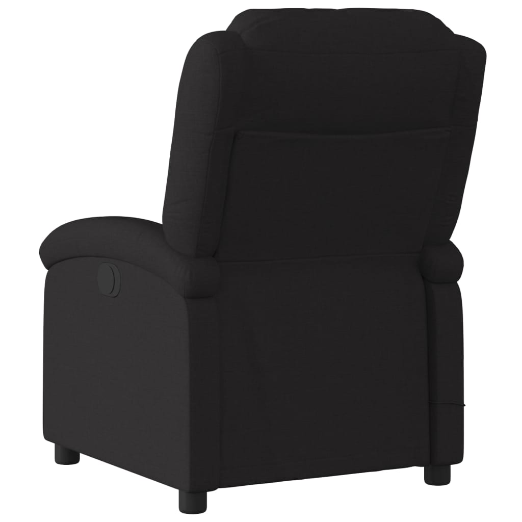 Massagestoel Stof Zwart