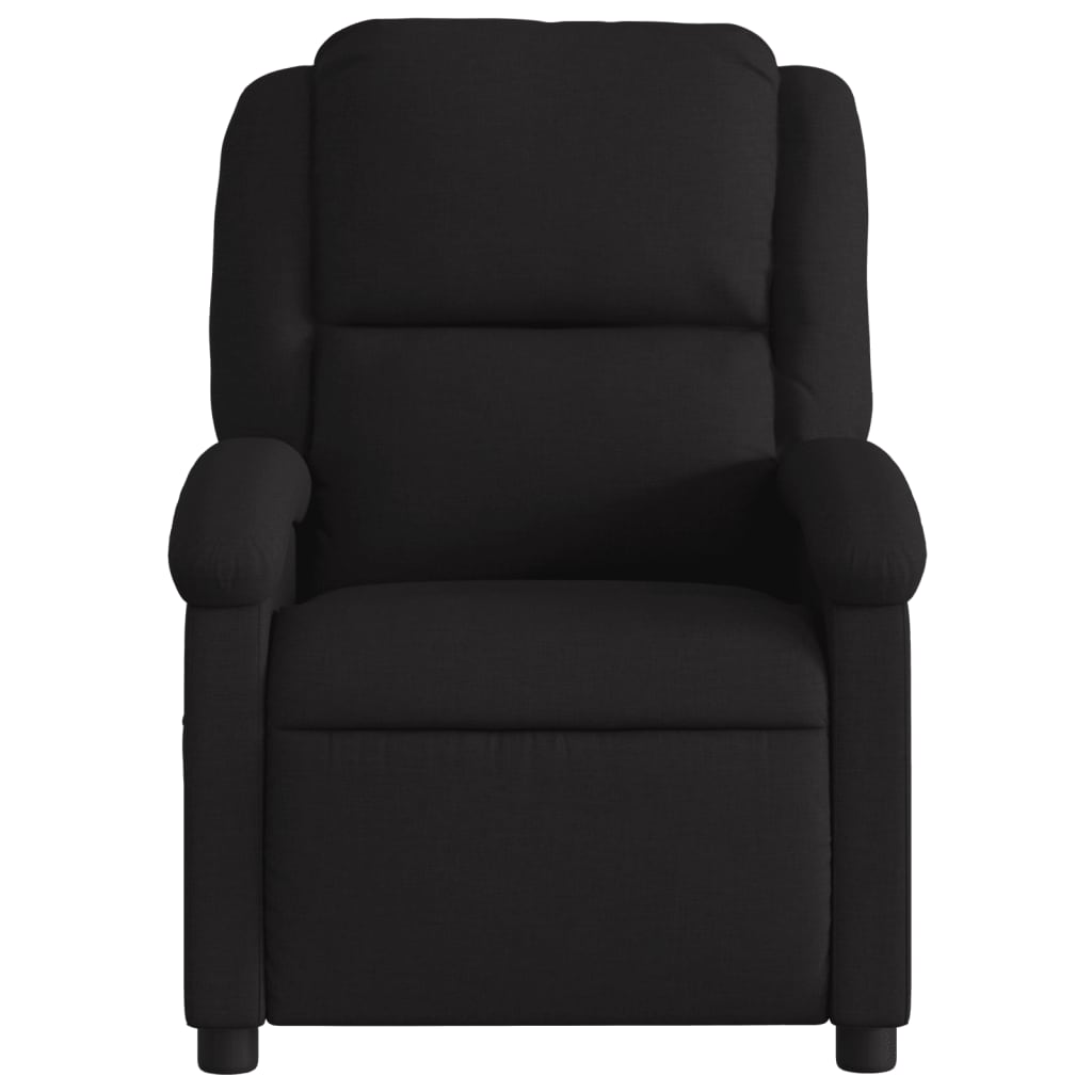Massagestoel Stof Zwart