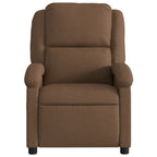 Massagestoel Stof Bruin
