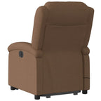 Sta-Op-Massagestoel Stof Bruin