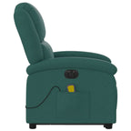 Sta-Op-Massagestoel Stof Donkergroen