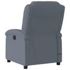 Massagestoel Fluweel Donkergrijs
