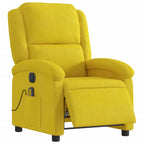 Massagestoel Fluweel Geel