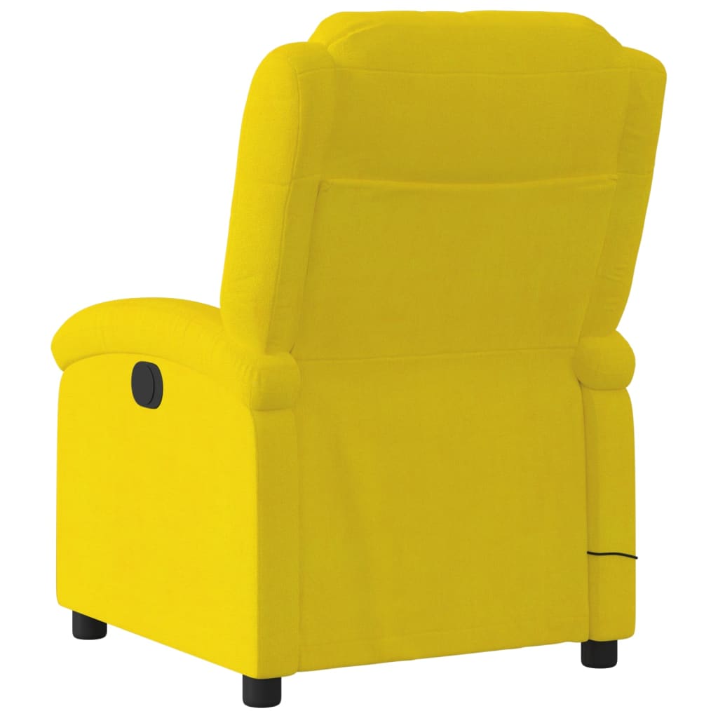 Massagestoel Fluweel Geel