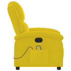 Massagestoel Fluweel Geel