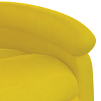 Massagestoel Fluweel Geel