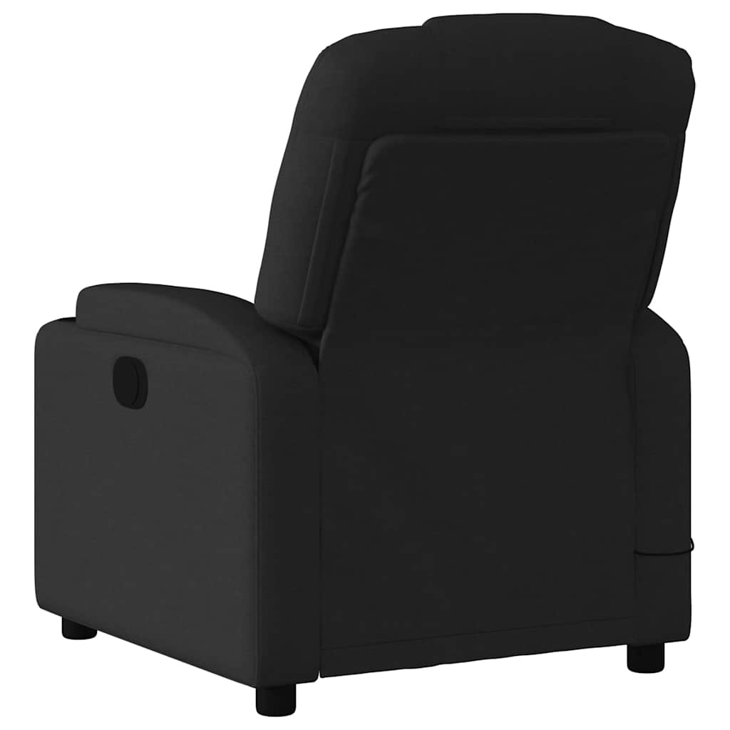 Massagestoel Stof Zwart