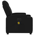 Massagestoel Stof Zwart