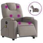 Massagestoel Stof Taupe