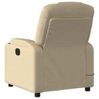 Massagestoel Stof Kleurig Crème