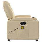 Massagestoel Stof Kleurig Crème