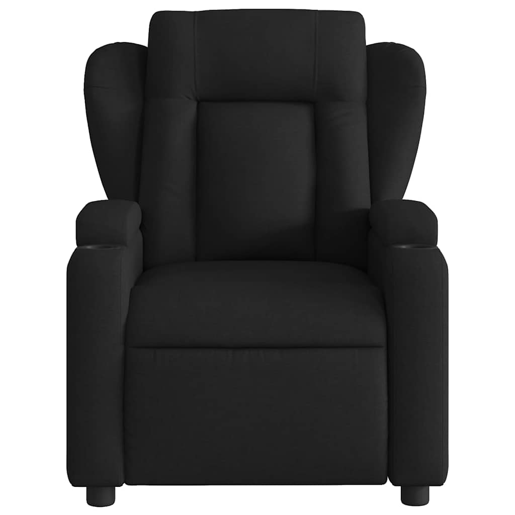Massagestoel Stof Zwart