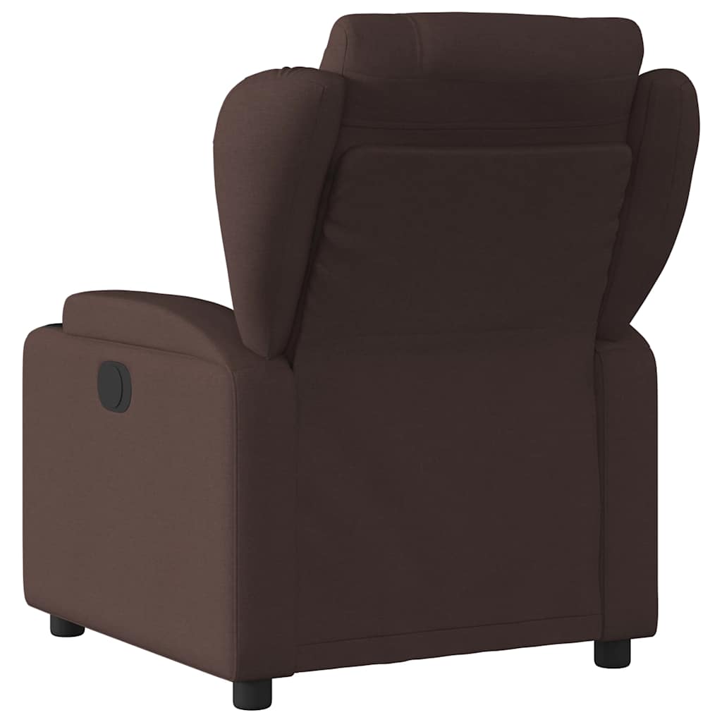 Massagestoel Stof Donkerbruin