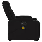 Sta-Op-Massagestoel Stof Zwart