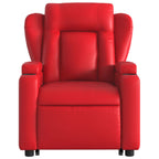 Sta-Op-Stoel Kunstleer Rood