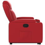 Sta-Op-Stoel Kunstleer Rood