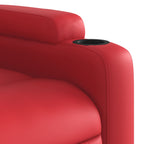 Sta-Op-Stoel Kunstleer Rood
