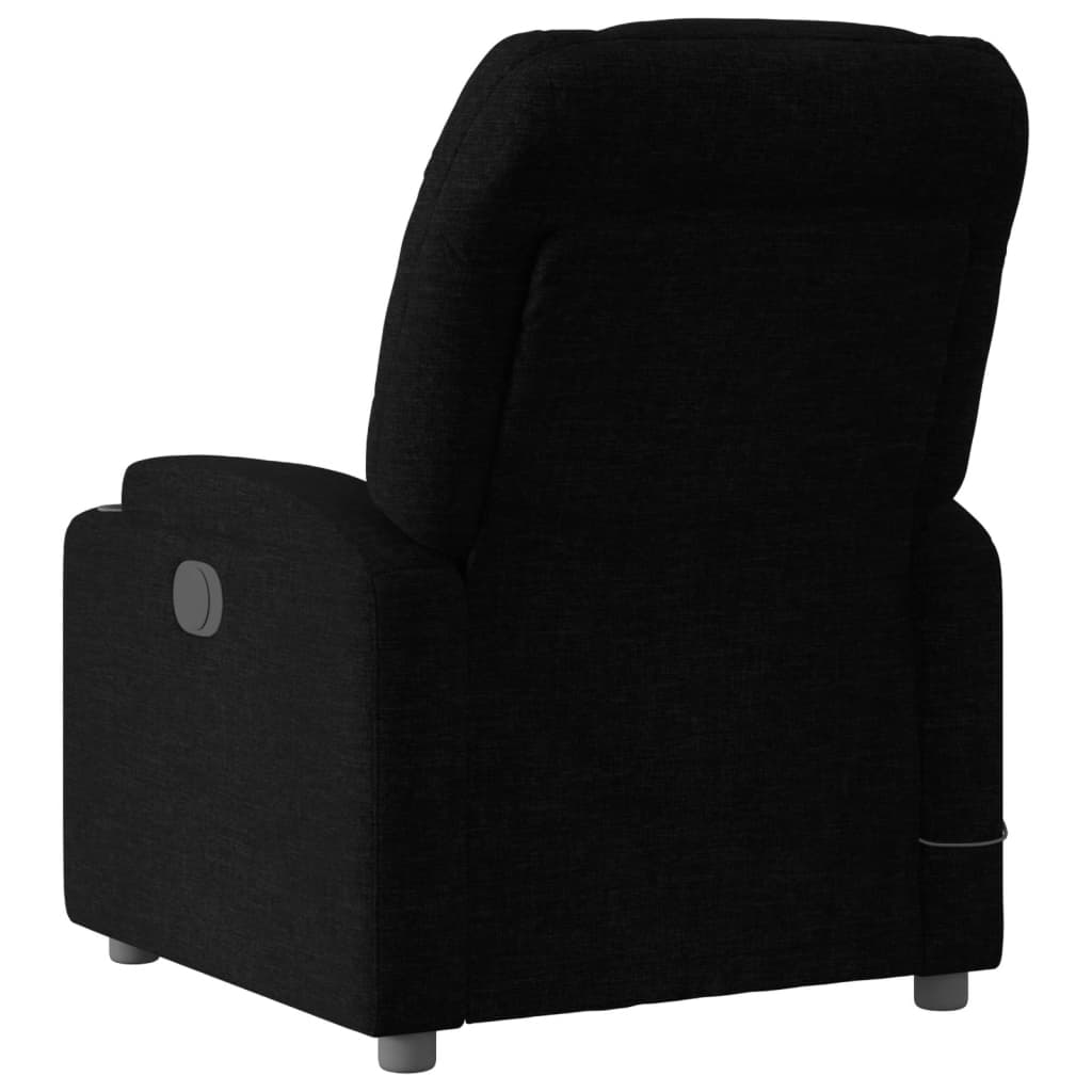Massagestoel Stof Zwart