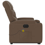 Sta-Op-Massagestoel Stof Bruin