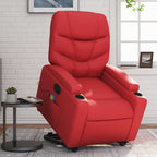 Sta-Op-Stoel Kunstleer Rood