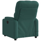 Massagestoel Stof Donkergroen