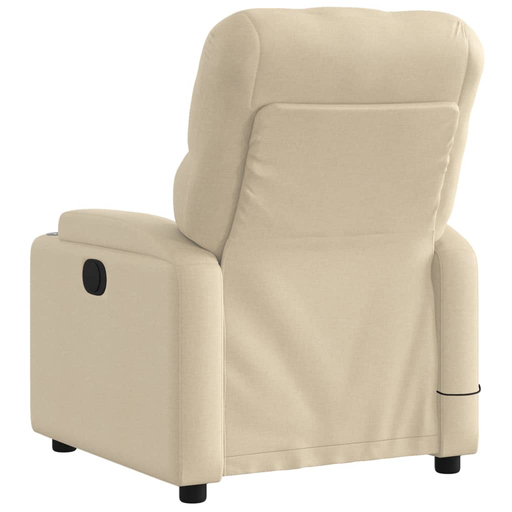 Massagestoel Stof Kleurig Crème