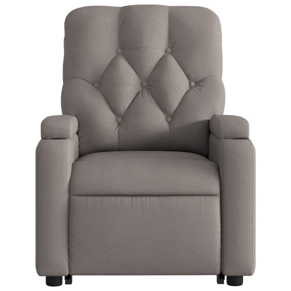 Sta-Op-Stoel Stof Taupe