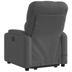 Sta-Op-Massagestoel Stof Donkergrijs