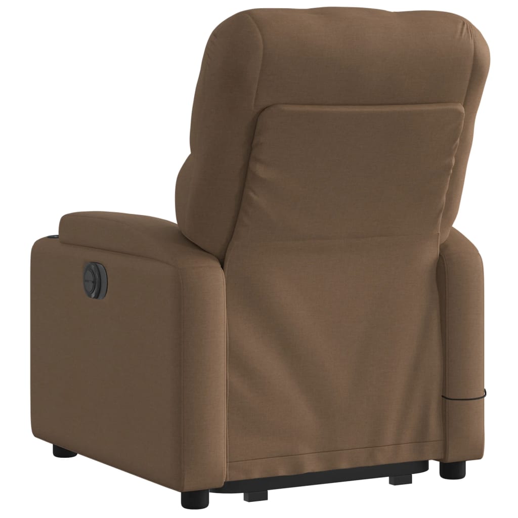 Sta-Op-Massagestoel Stof Bruin