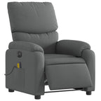 Massagestoel Stof Donkergrijs