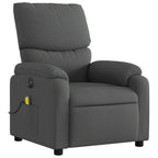 Massagestoel Stof Donkergrijs