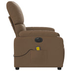 Massagestoel Stof Bruin