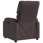 Massagestoel Stof Donkerbruin