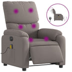 Massagestoel Stof Taupe
