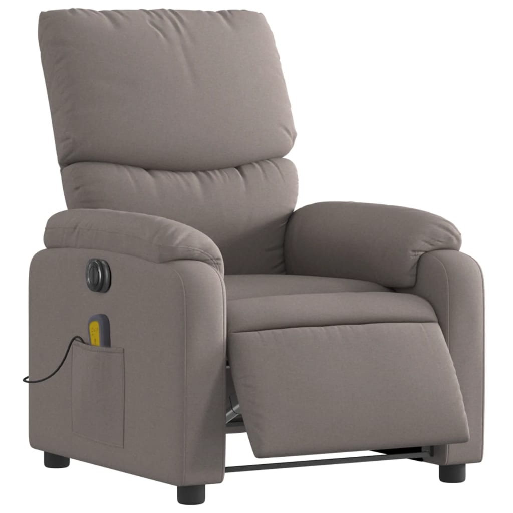 Massagestoel Stof Taupe