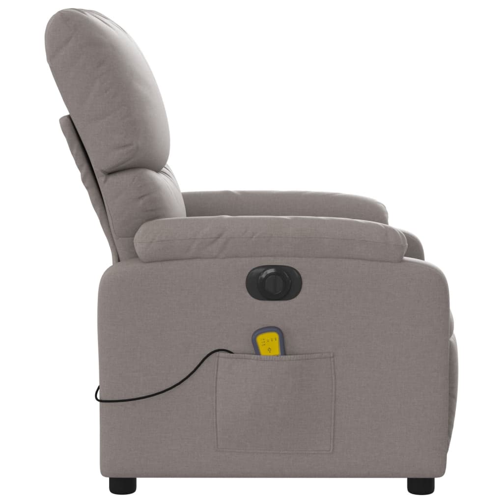 Massagestoel Stof Taupe
