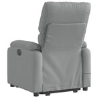 Sta-Op-Massagestoel Stof Lichtgrijs