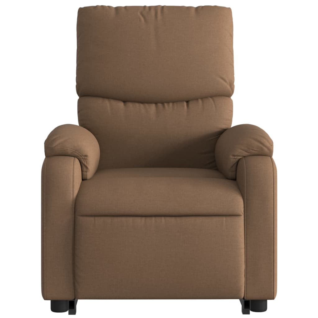 Sta-Op-Massagestoel Stof Bruin