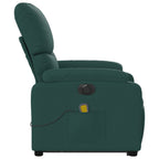 Sta-Op-Massagestoel Stof Donkergroen
