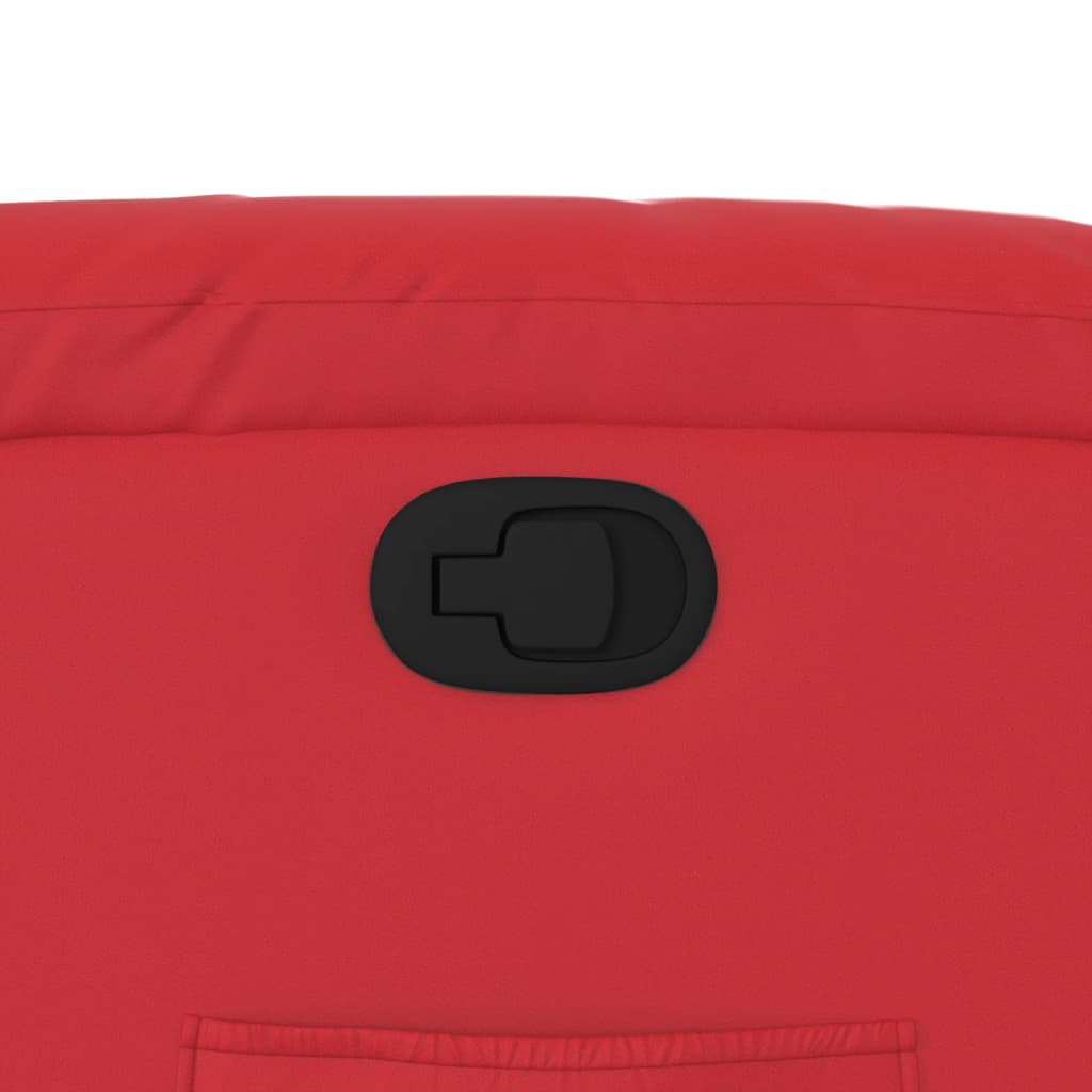 Sta-Op-Stoel Kunstleer Rood