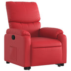 Sta-Op-Stoel Kunstleer Rood