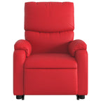 Sta-Op-Stoel Kunstleer Rood