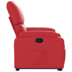 Sta-Op-Stoel Kunstleer Rood