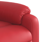Sta-Op-Stoel Kunstleer Rood
